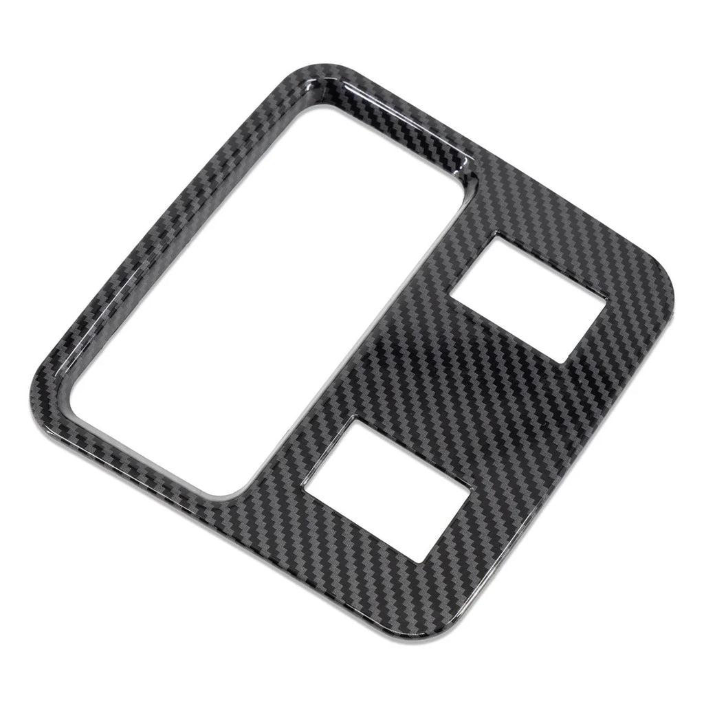 IAG Performance IAG I-Line 2pc Window Switch Panel Cover Kit Gloss Carbon for 2021+ Ford Bronco IAG-ACC-F3090 - Installati...