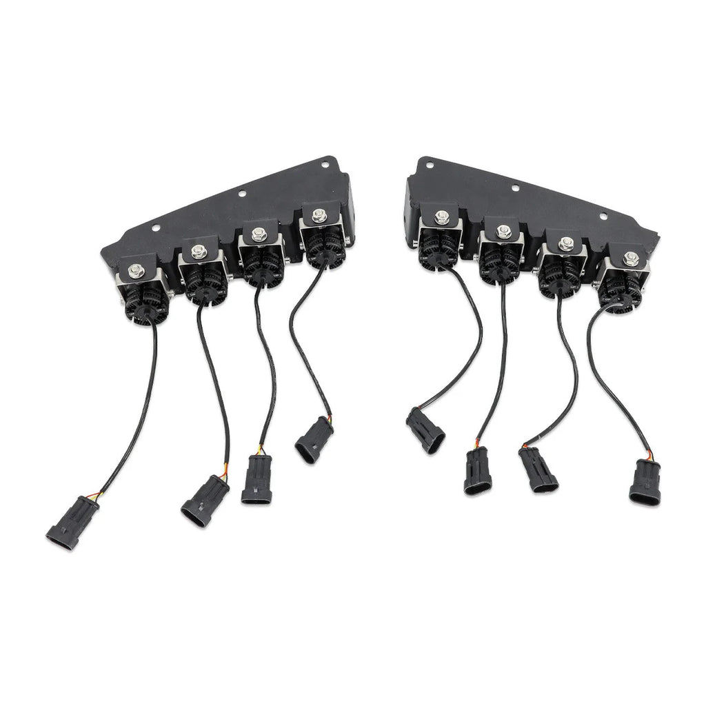 IAG Performance IAG I-Line 4 Lamp Fog Light Kit for use with Modular Bumper w/ Wireless Remote IAG-BDY-F3145 - Additional ...