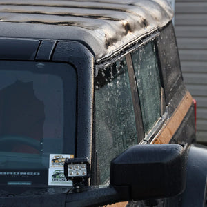 IAG Performance IAG I-Line 4pc Rain Deflector Visor System 2021+ Ford Bronco Four Door IAG-BDY-F3094 - Main Product View