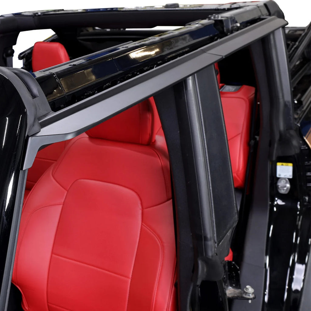 IAG Performance IAG I-Line 4pc Rain Deflector Visor System 2021+ Ford Bronco Four Door IAG-BDY-F3094 - Side View