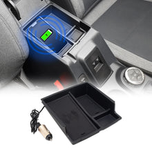 Load image into Gallery viewer, IAG Performance IAG I-Line Armrest Organizer with Wireless Charging Pad for 2021+ Ford Bronco IAG-ACC-F3139 - Main Product...