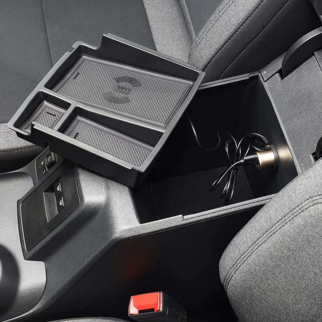 IAG Performance IAG I-Line Armrest Organizer with Wireless Charging Pad for 2021+ Ford Bronco IAG-ACC-F3139 - Additional V...