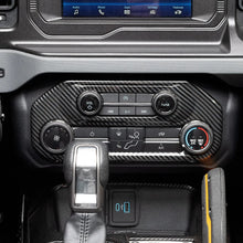 Load image into Gallery viewer, IAG Performance IAG I-Line Climate Control Cover Trim Gloss Carbon for 2021+ Ford Bronco IAG-ACC-F3089 - Side View