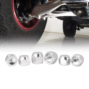 IAG Performance IAG I-Line Control Arm Hardware Covers Silver for 2021+ Ford Bronco IAG-BDY-F3131 - Main Product View