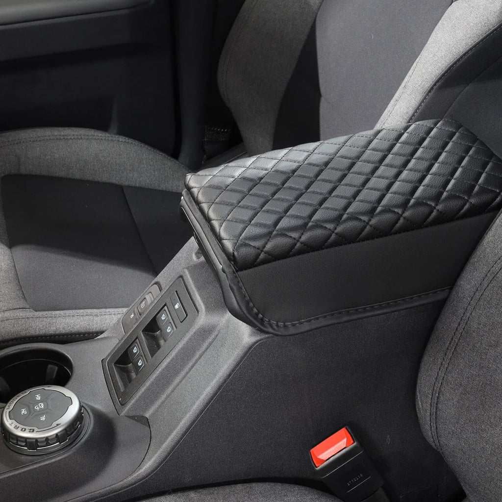 IAG Performance IAG I-Line Diamond Pattern Armrest Cover for 2021+ Ford Bronco IAG-ACC-F3002 - Back View