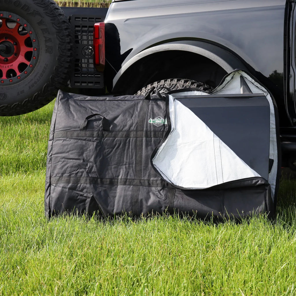 IAG Performance IAG I-Line Door Storage Bag Pair for 2021+ Ford Bronco Two Door IAG-ACC-F3179 - Back View