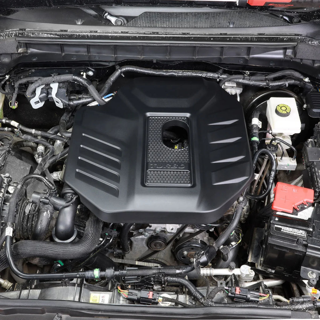 IAG Performance IAG I-Line Engine Cover for 2.3L 2021+ Ford Bronco IAG-ACC-F3099 - Side View