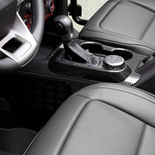 Load image into Gallery viewer, IAG Performance IAG I-Line Front Console Panel Cover Gloss Carbon for 2021+ Bronco Automatic IAG-ACC-F3086 - Main Product ...