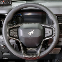 Load image into Gallery viewer, IAG Performance IAG I-Line Gloss Carbon Steering Wheel Accent Cover for 2021+ Ford Bronco IAG-ACC-F3143 - Additional View 6