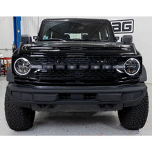 Load image into Gallery viewer, IAG Performance IAG I-Line Grille Black Letters with White Lighting for 2021+ Ford Bronco IAG-BDY-F3043 - Main Product View