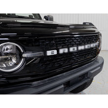Load image into Gallery viewer, IAG Performance IAG I-Line Grille White Letters with White Lighting for 2021+ Ford Bronco IAG-BDY-F3045 - Main Product View