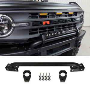 IAG Performance IAG I-Line Mini Bull Bar for 24" Light Bar for 2021+ Bronco w/Modular Bumper IAG-BDY-F3054 - Main Product ...