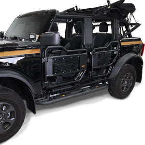 IAG Performance IAG I-Line Mud Flap Front and Rear Set for 2021+ Ford Bronco IAG-BDY-F3038 - Main Product View