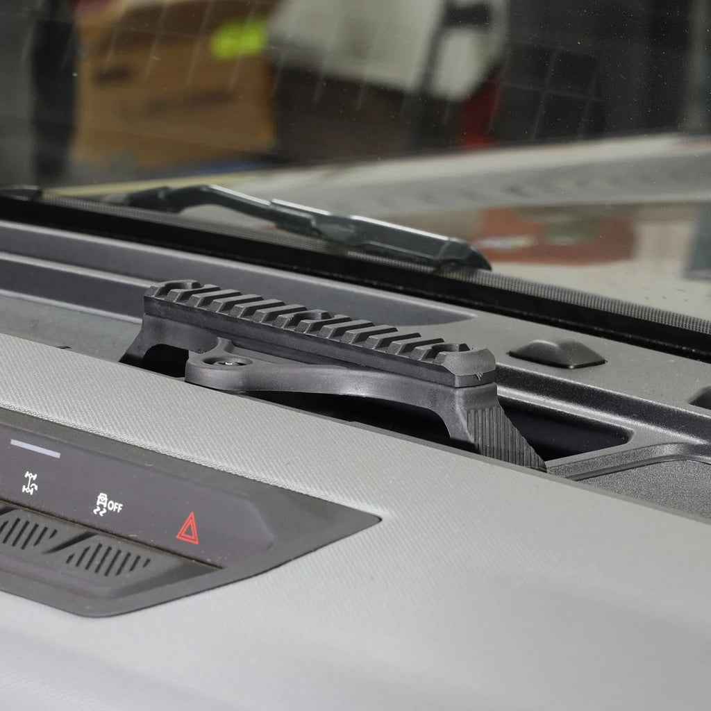 IAG Performance IAG I-Line Short Picatinny Dash Rail  2021+ Ford Bronco IAG-ACC-F3132 - Side View