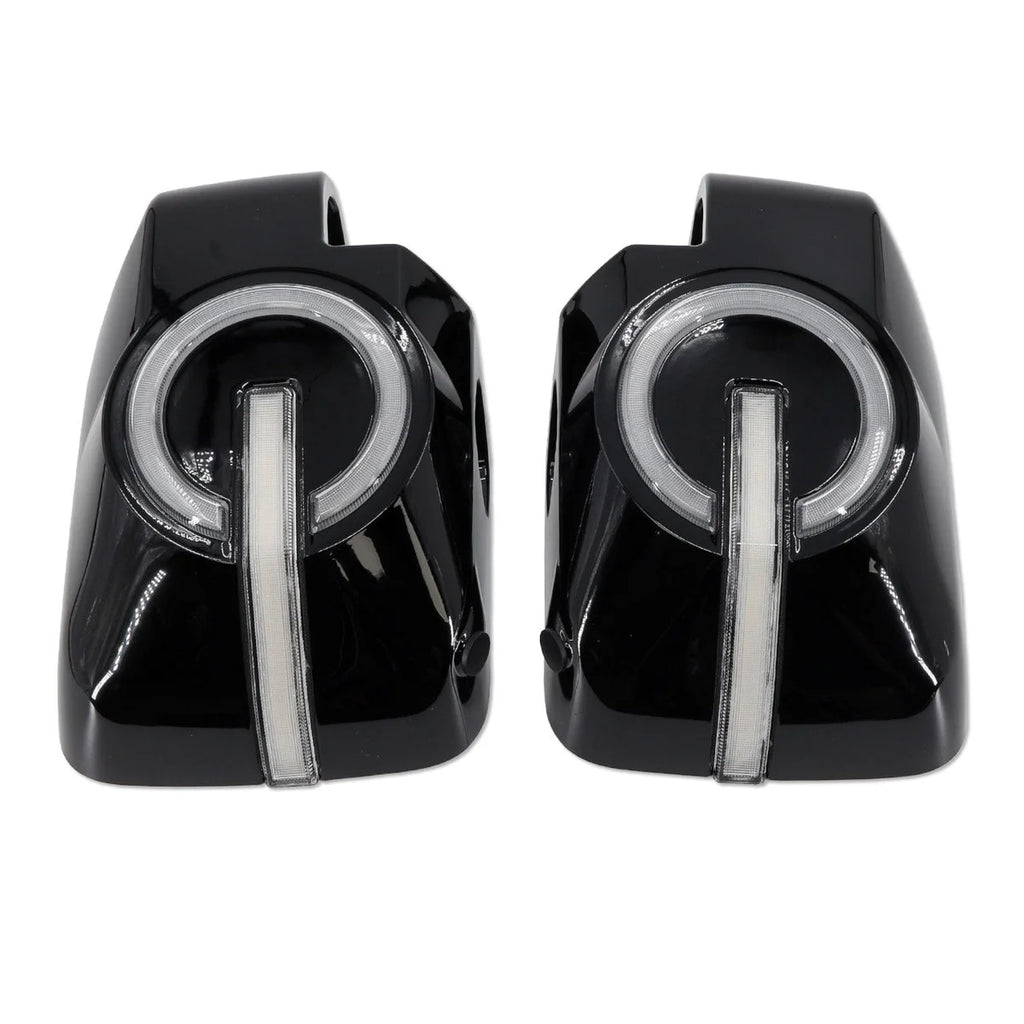 IAG Performance IAG I-Line Side Mirror Lighted Cap for 2021+ Ford Bronco in Gloss Black Finish IAG-BDY-F3177 - Additional ...