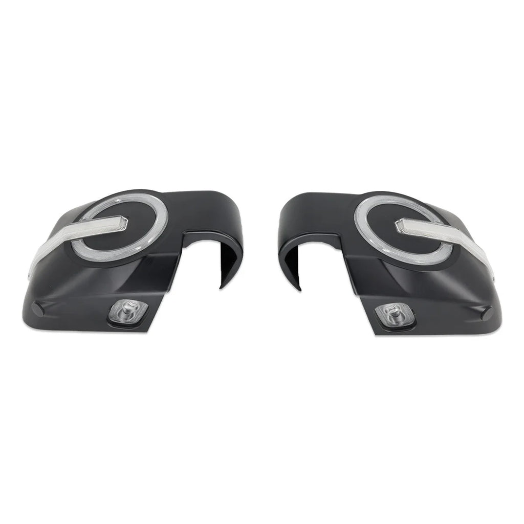 IAG Performance IAG I-Line Side Mirror Lighted Cap for 2021+ Ford Bronco in Matte Black Finish IAG-BDY-F3178 - Additional ...