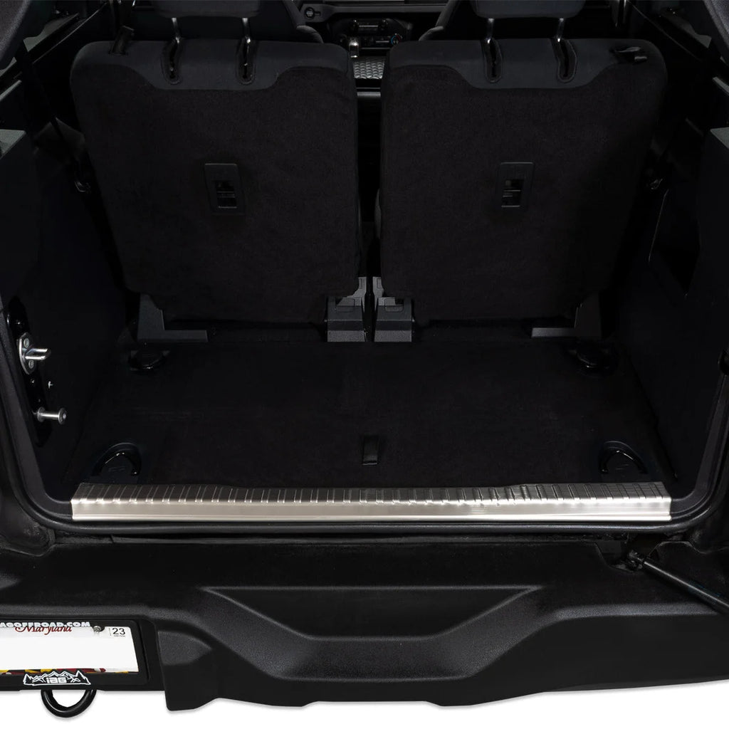 IAG Performance IAG I-Line Stainless Tailgate Inner Protector Trim Silver 2021+ Ford Bronco IAG-ACC-F3112 - Additional View 7
