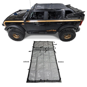 IAG Performance IAG I-Line Sunshade Fully Covered Mesh for 2021+ Ford Bronco Four Door IAG-ACC-F3055 - Main Product View