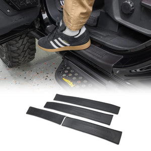 IAG Performance IAG I-Line TPE Door Sill Protector 4pc for 2021+ Ford Bronco Four Door IAG-ACC-F3138 - Main Product View