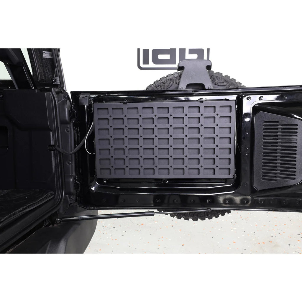 IAG Performance IAG I-Line Tailgate Table No Drill with Molle Panel for 2021+ Ford Bronco IAG-ACC-F3066 - Side View