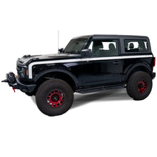 Load image into Gallery viewer, IAG Performance IAG Off-Road Boss Style Vinyl Side Stripe Kit Gloss White IAG-BDY-F2081GWH - Back View