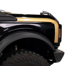 Load image into Gallery viewer, IAG Performance IAG Off-Road Boss Style Vinyl Side Stripe Kit Gold IAG-BDY-F2080GD - Side View