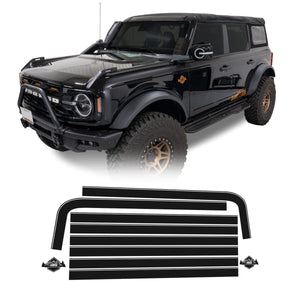 IAG Performance IAG Off-Road Boss Style Vinyl Side Stripe Kit Matte Black IAG-BDY-F2080MBK - Main Product View