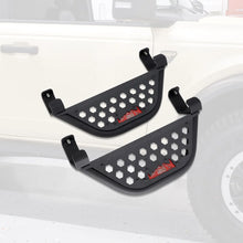 Load image into Gallery viewer, IAG Performance IAG V1 EZ-Step Add-on for 2021+ Ford Bronco 2 Door - Red Logo IAG-BDY-F2221RD - Main Product View