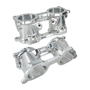 IAG Performance IAG V3 Top Feed TGV Housings with Butterfly Pass Thru (Silver) IAG-AFD-3050SL - Main Product View