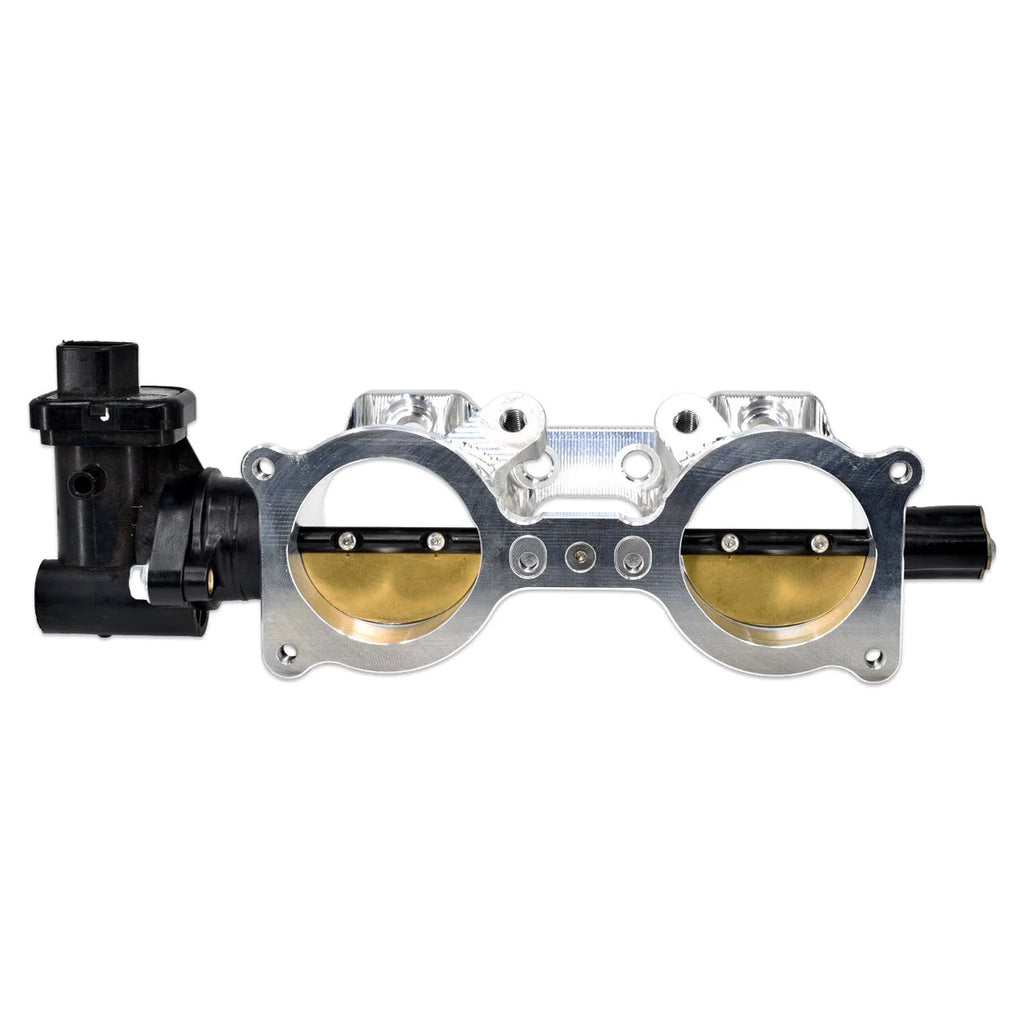 IAG Performance IAG V3 Top Feed TGV Housings with Butterfly Pass Thru (Silver) IAG-AFD-3050SL - Installation View