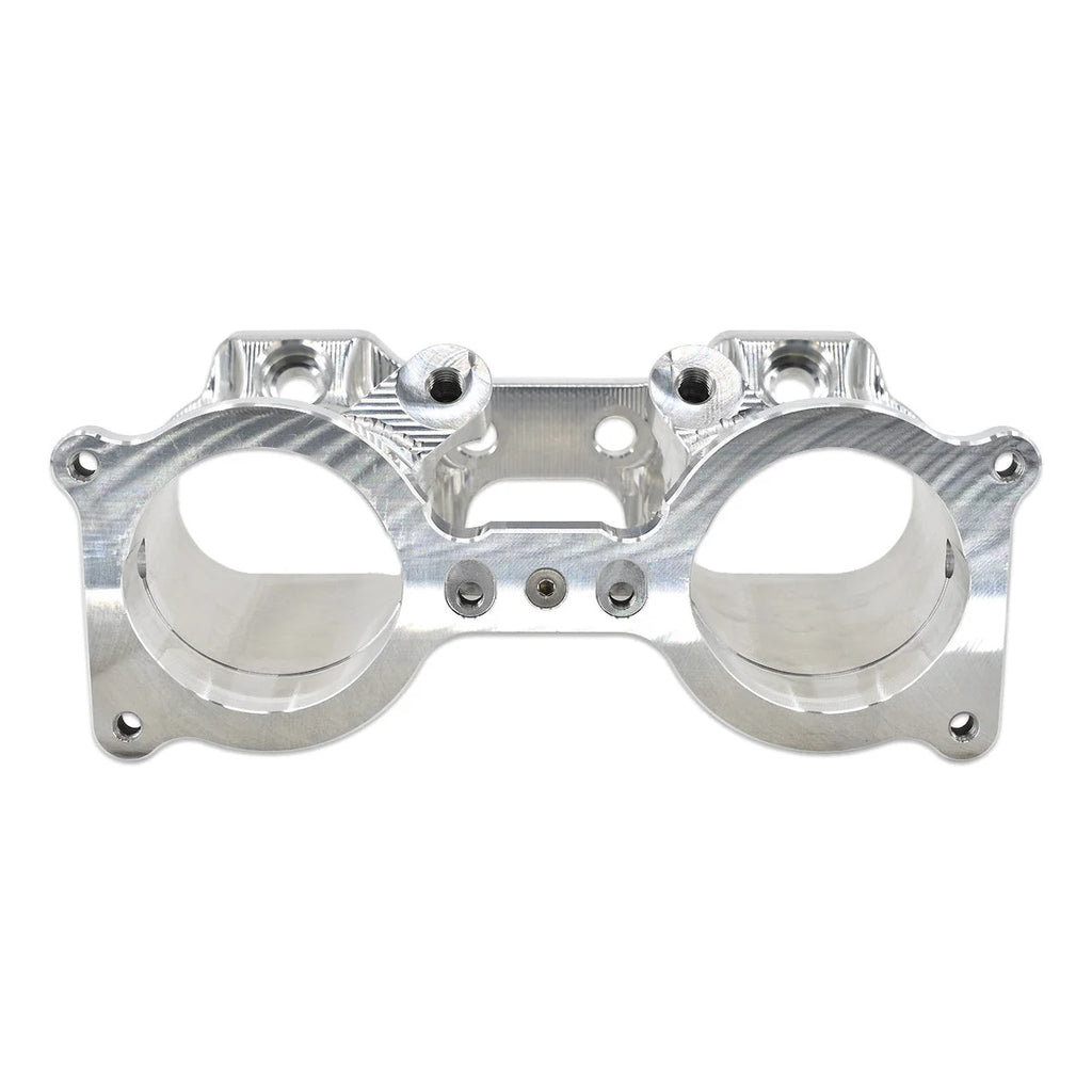 IAG Performance IAG V3 Top Feed TGV Housings with Butterfly Pass Thru (Silver) IAG-AFD-3050SL - Additional View 5