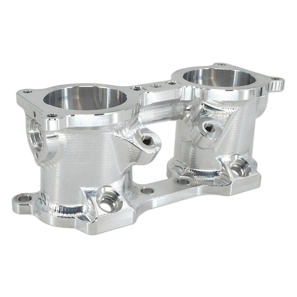 IAG Performance IAG V3 Top Feed TGV Housings with Butterfly Pass Thru (Silver) IAG-AFD-3050SL - Additional View 6