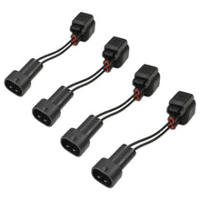 Load image into Gallery viewer, IAG Performance PTFE Flex Fuel System Kit w/ ID Injectors, Aeromotive FPR, IAG Fuel Rails (Gold) IAG-AFD-2322GD - Back View