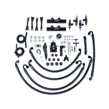 Load image into Gallery viewer, IAG Performance PTFE Fuel System Kit w/ FIC Injectors, Aeromotive FPR, IAG Fuel Rails (Black) IAG-AFD-2332BK - Main Produc...