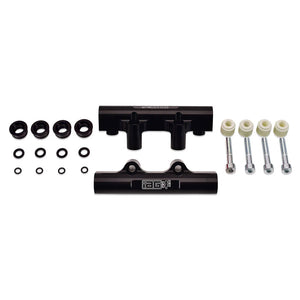 IAG Performance Side Feed to Top Feed Fuel Rail Conversion Kit (Black Finish) IAG-AFD-2132BK - Main Product View