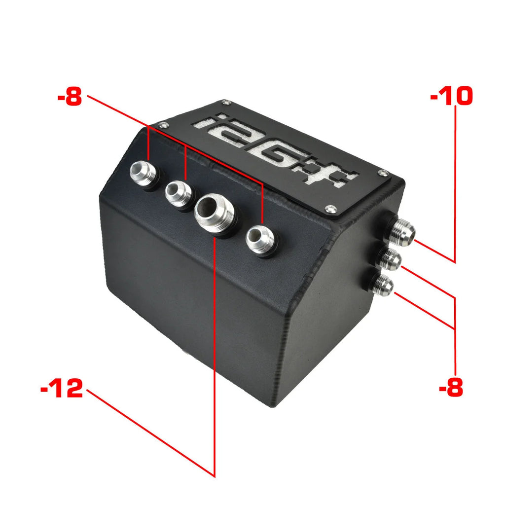 IAG Performance Universal Drag Catch Can - Black IAG-ENG-7170 - Additional View 6