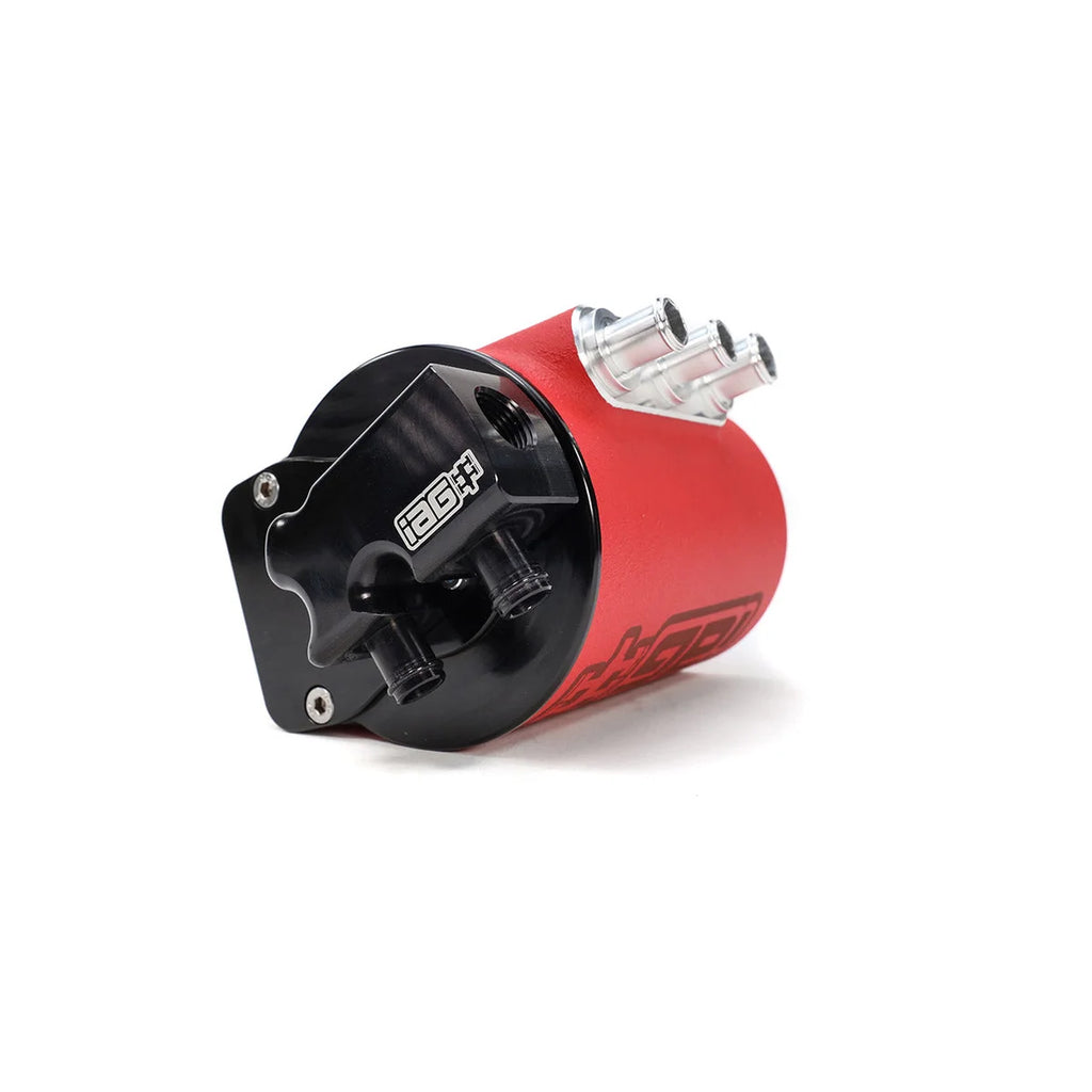 IAG Performance V3 Street Series Air / Oil Separator (AOS) (Red) IAG-ENG-7181RD - Additional View 7