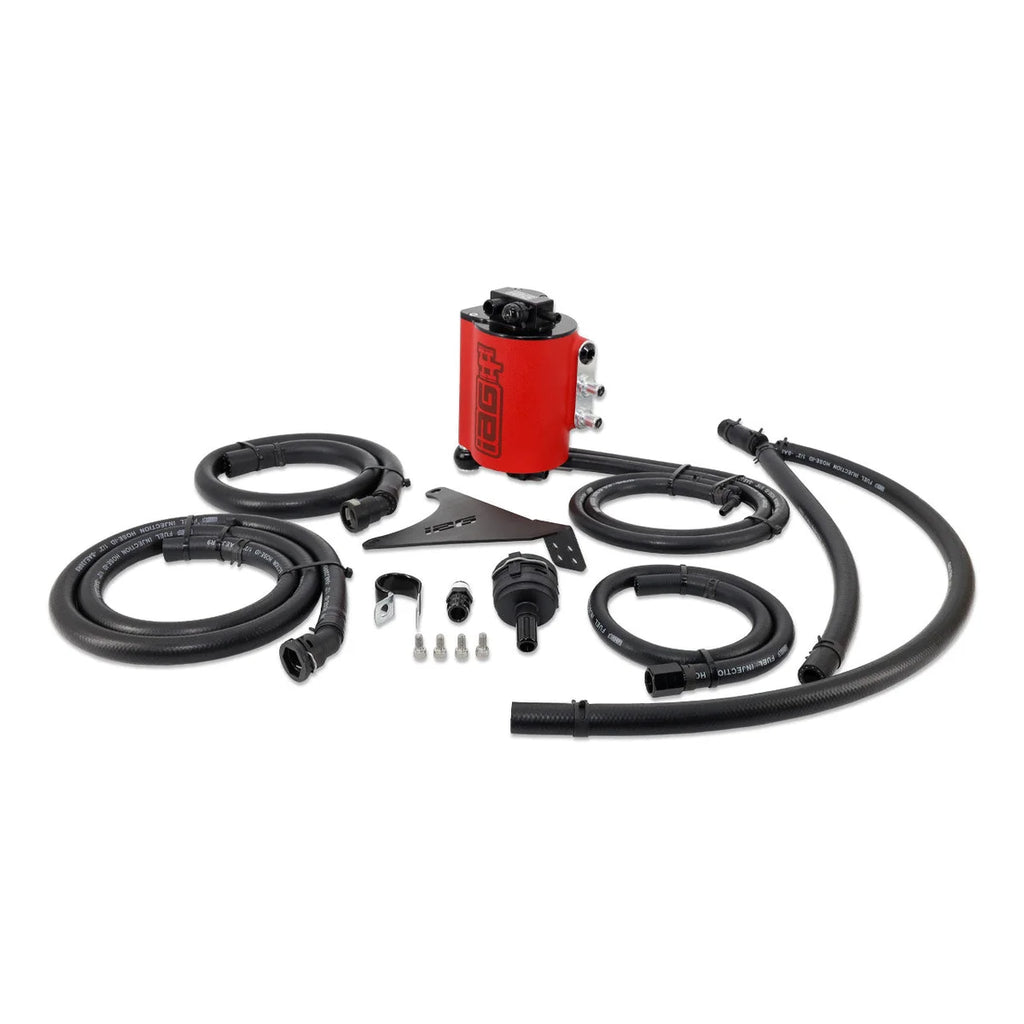 IAG Performance V3 Street Series Air / Oil Separator (AOS) For 2022 + WRX (Red) IAG-ENG-7183RD - Additional View 10