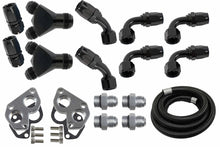 Load image into Gallery viewer, ICT Billet AN Radiator Hose Kit Electric Water Pump 551050-RMTWP