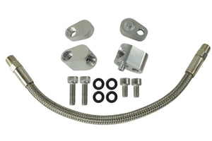 ICT Billet LS Coolant / Steam Port Crossover Hose Kit 551692