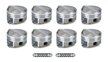 Load image into Gallery viewer, Icon Forged Pistons BBC FHR Domed Piston Set 4.155 Bore +41cc IC10009-.030