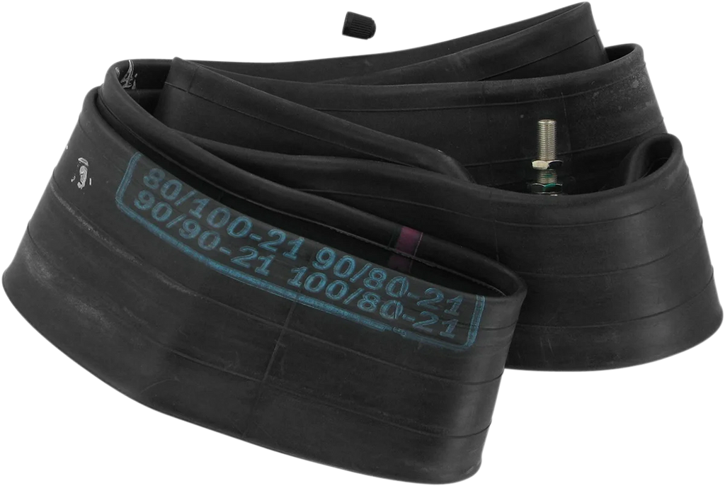 Inner Tube - Standard - 10" - TR-87 - 90° Center Metal Valve IRC Tire T20001 - Detail View