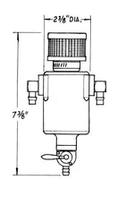 Load image into Gallery viewer, JAZ Products Mini-Breather Tank w/3/8in Fittings 605-375-01