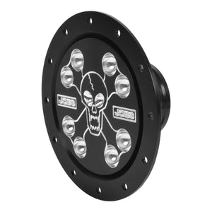 JOES Racing Products Fuel Filler Skull & Bones Black 13201-B