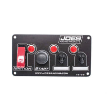 Load image into Gallery viewer, JOES Racing Products Switch Panel Ing/Start w/2 Acc Switches 46125