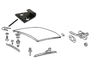 JP Group A/S Roof Lock Catch 1688000600