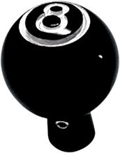 Load image into Gallery viewer, Joker Machine Choke Knob - Eight Ball - Black 02-59 - Main Product View