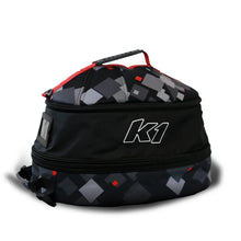Load image into Gallery viewer, K1 RaceGear Helmet Bag Razor Lifestyle Black Red Grey 33-RAZ-NR