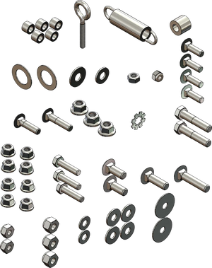 KFI Manual Lift Hardware Kit