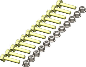 KFI UHMW Wear Bar Hardware Kit